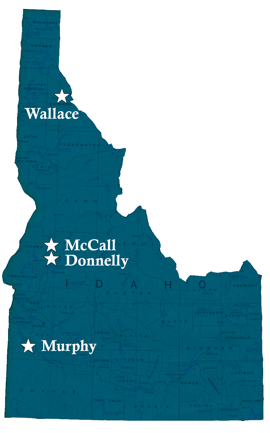 Mountain Meadow Rental Locations